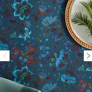 House of Hackney Majorelle wallpaper from Anthropologie
